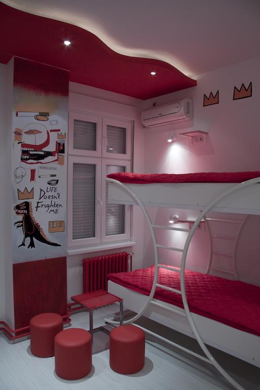 Pop Art Hostel Bělehrad Pokoj fotografie